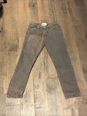 BDG Men's Straight-Leg Chinos in Washed Brown